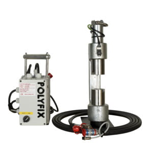 Alternative view of C-frame 10ton X-connector Press machine